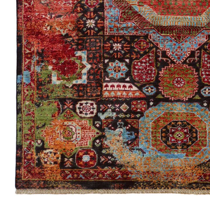 4' 10 x 6' 5 Hand Knotted Mamluk Ziegler Rug