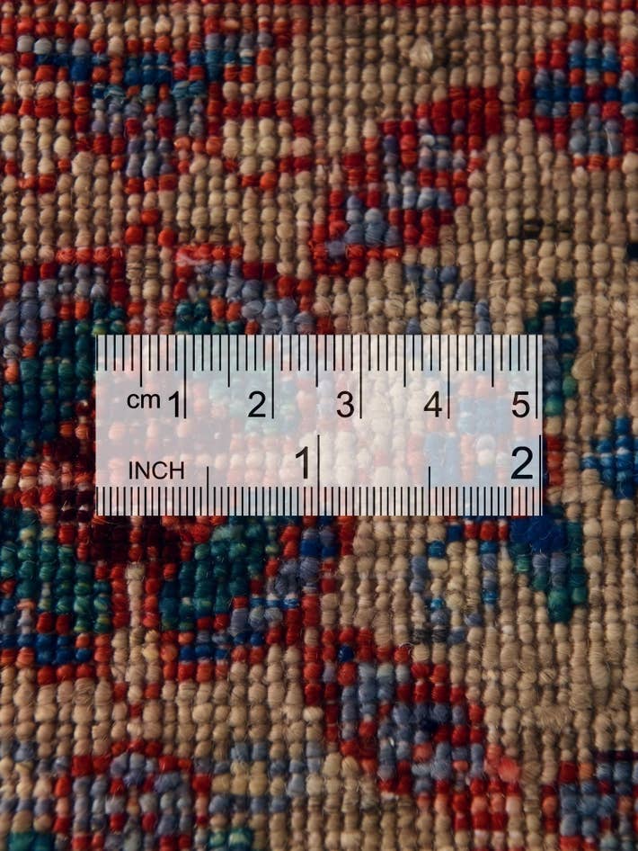 Detail image of 6' 1 x 9' Hand Knotted Mamluk Ziegler Rug