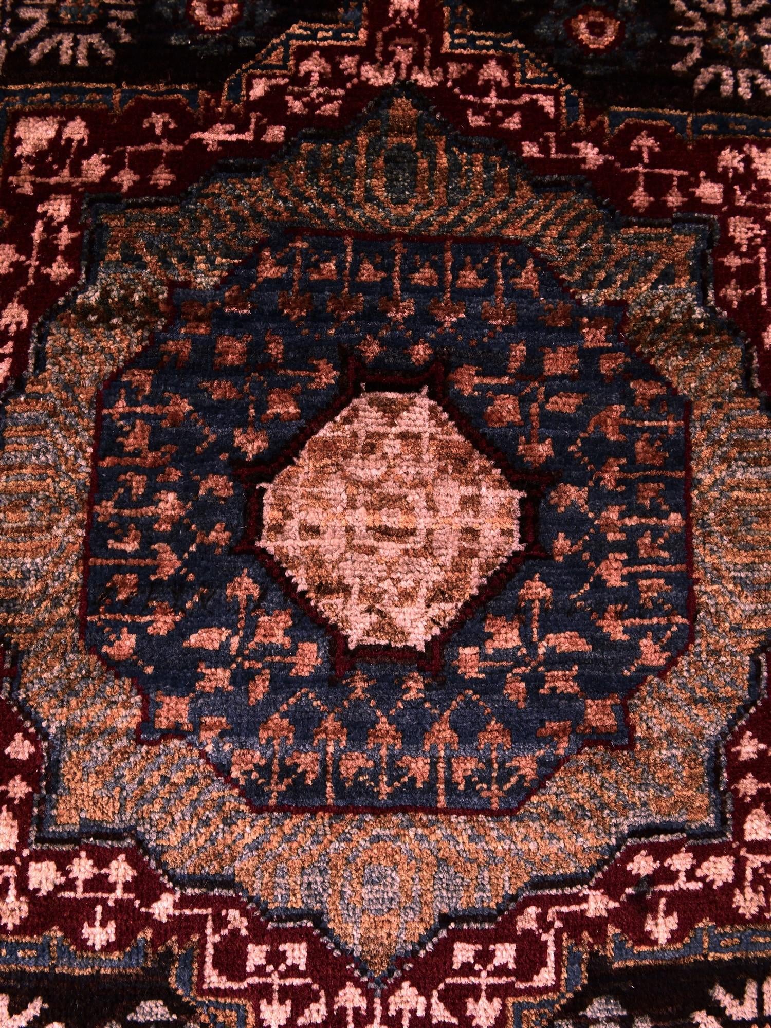 1' 11 x 2' 11 Hand Knotted Mamluk Ziegler Rug