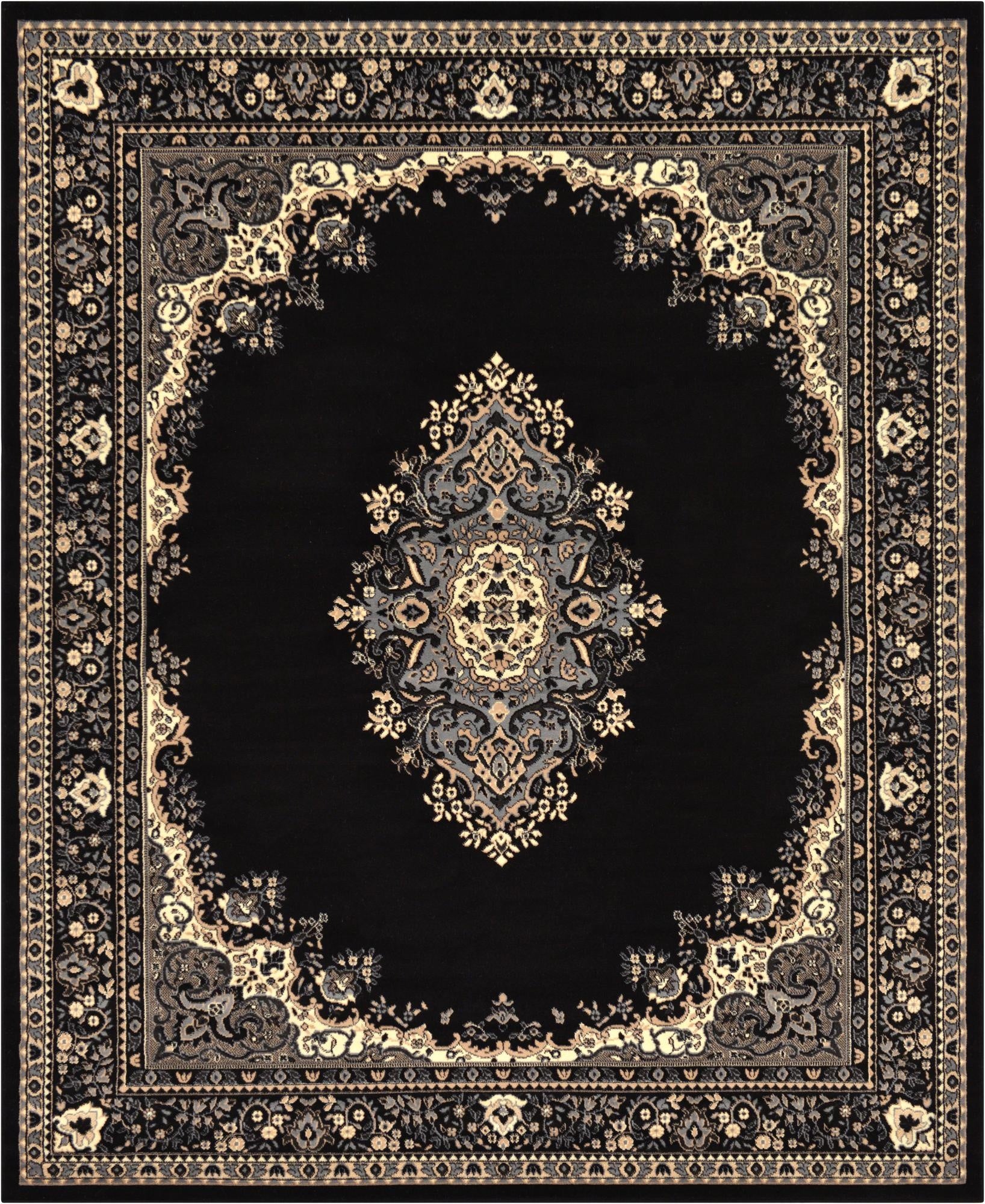 7' 10 x 10' Mashad Design Rug