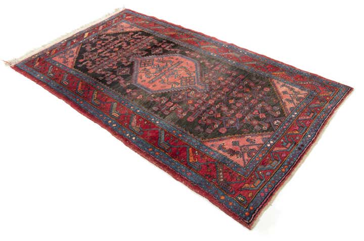 130cm x 220cm Hand Knotted Mehraban Persian Wool Rug