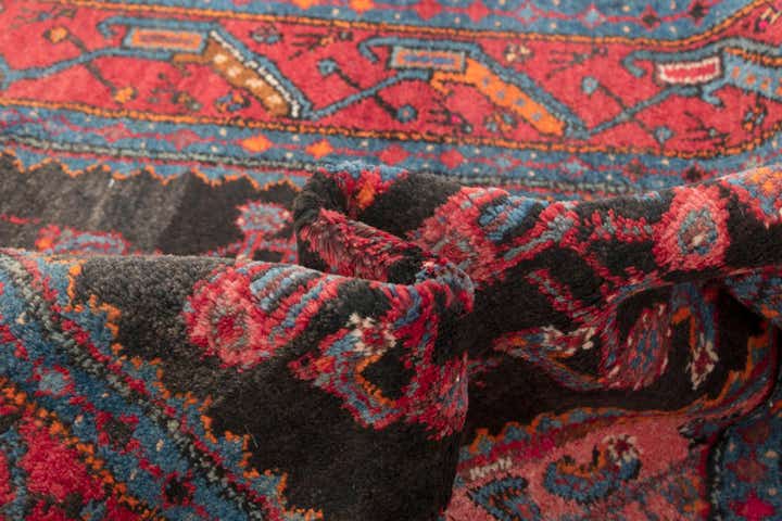 130cm x 220cm Hand Knotted Mehraban Persian Wool Rug