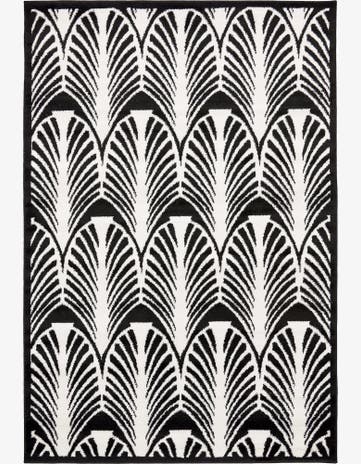 Black Metropolis Rug