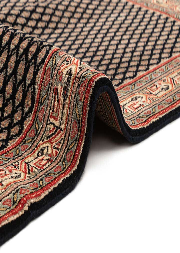 4' 6 x 6' 6 Hand Knotted Mir Oriental Wool Rug