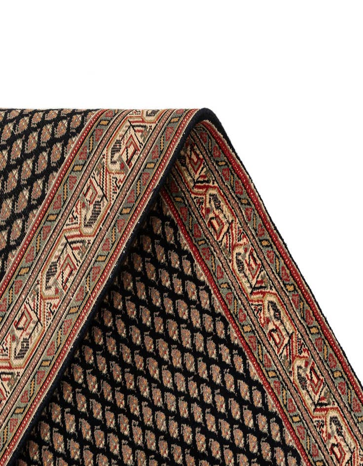 Detail image of 4' 6 x 6' 6 Hand Knotted Mir Oriental Wool Rug