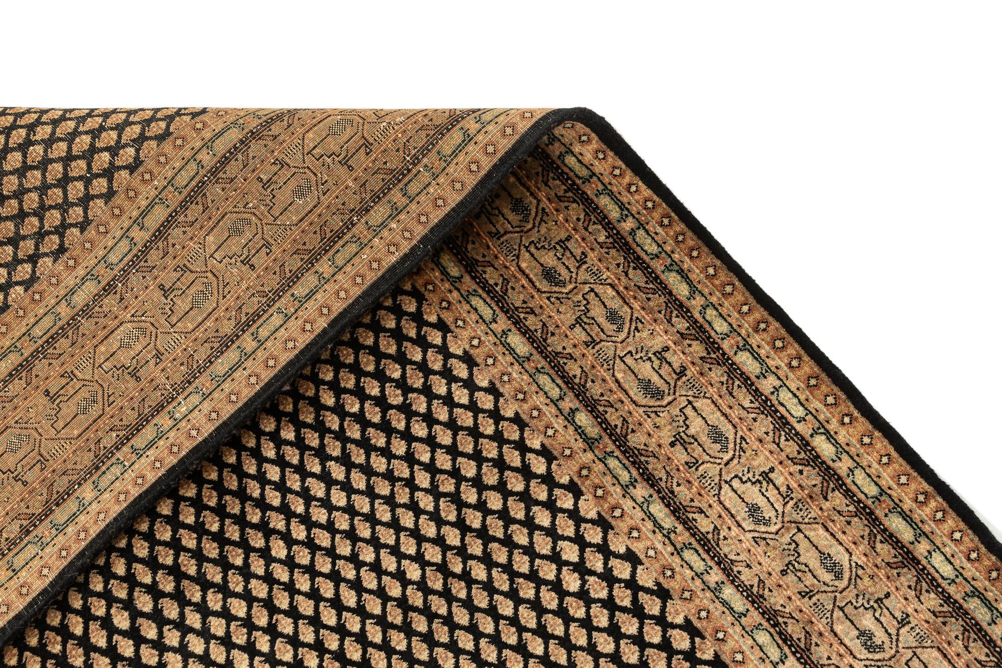 5' 8 x 7' 8 Hand Knotted Mir Wool Rug