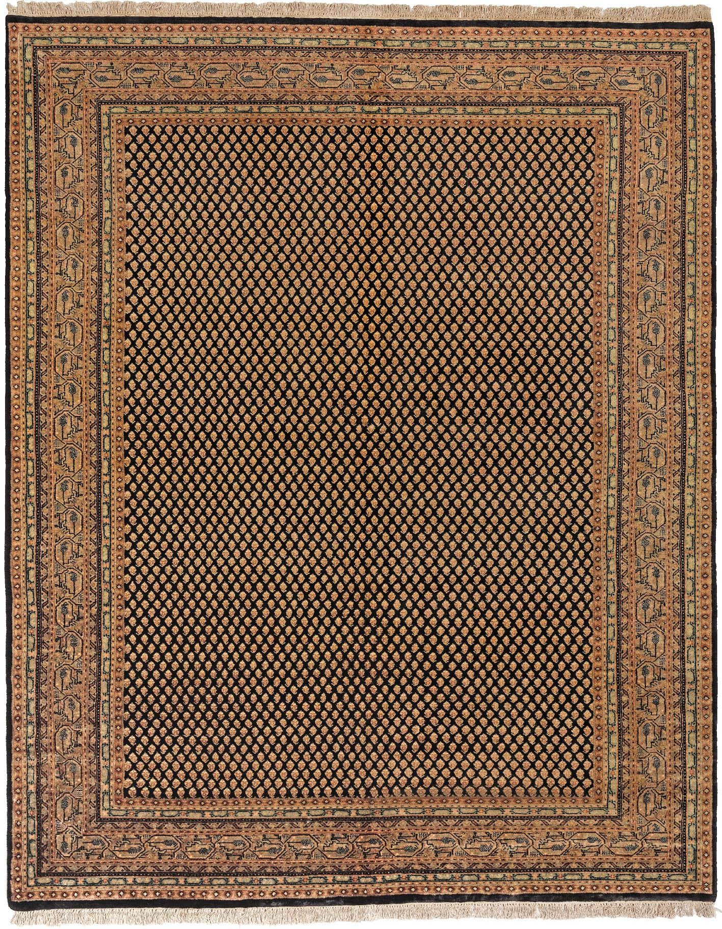 5' 8 x 7' 8 Hand Knotted Mir Wool Rug