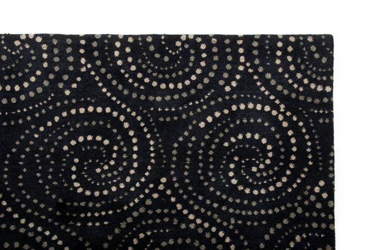 Detail image of 7' 11 x 9' 11 Modern Manshu Wool Rug