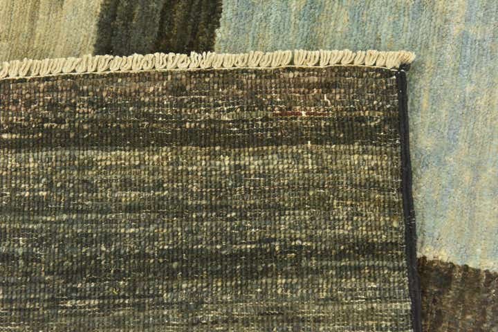 8' 9 x 9' 6 Hand Knotted Modern Ziegler Rug