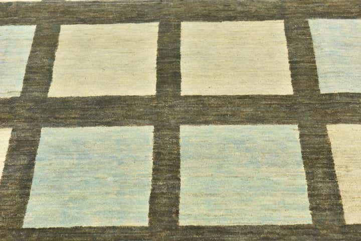 8' 9 x 9' 6 Hand Knotted Modern Ziegler Rug
