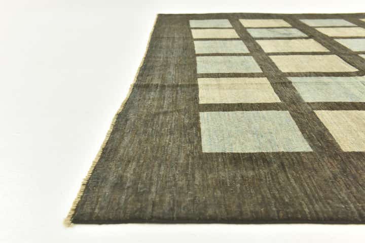 8' 9 x 9' 6 Hand Knotted Modern Ziegler Rug