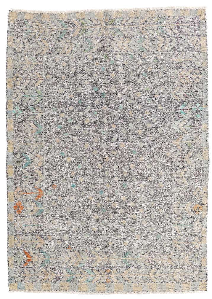5' 2 x 7' 3 Hand Knotted Modern Ziegler Wool Rug