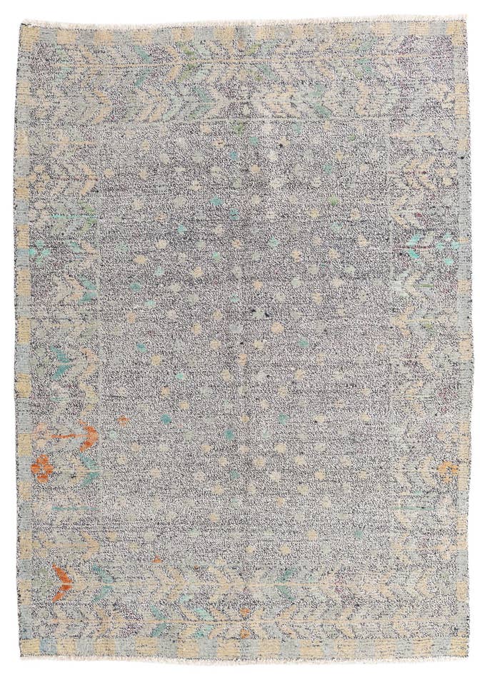 Detail image of 5' 2 x 7' 3 Hand Knotted Modern Ziegler Wool Rug