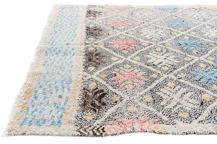 4' 10 x 6' 8 Hand Knotted Modern Ziegler Wool Rug