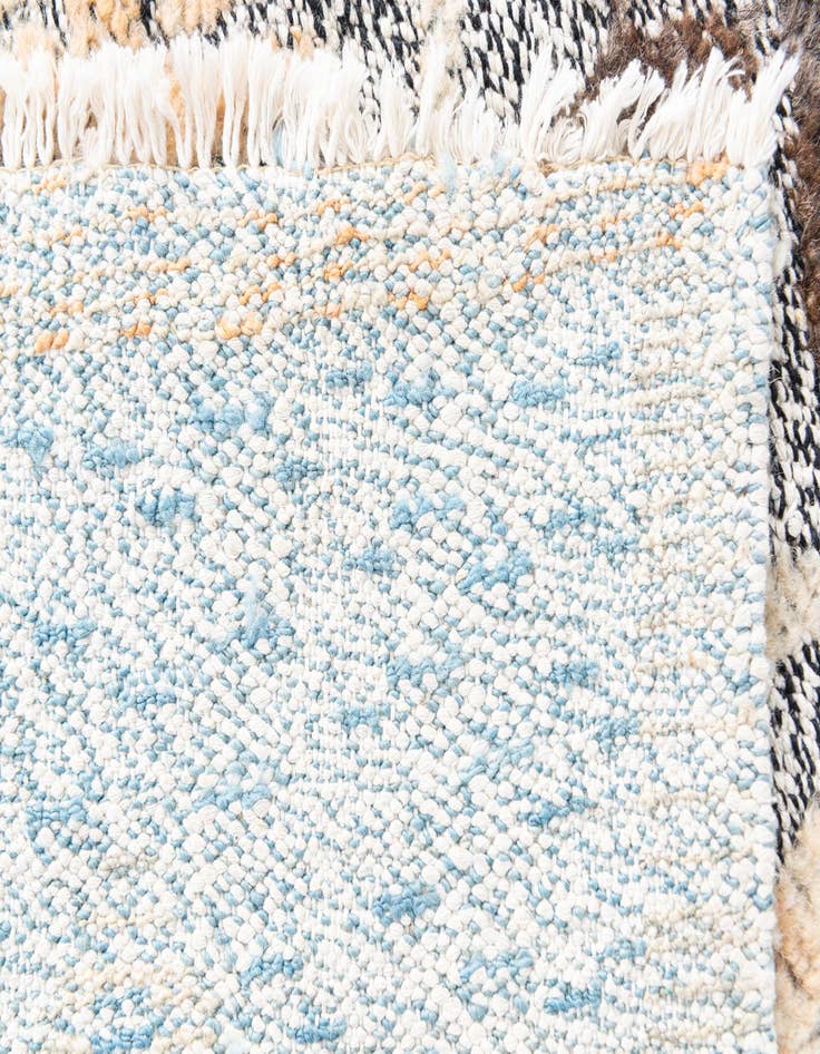 Detail image of 4' 10 x 6' 8  Hand Knotted Modern Ziegler Wool Rug