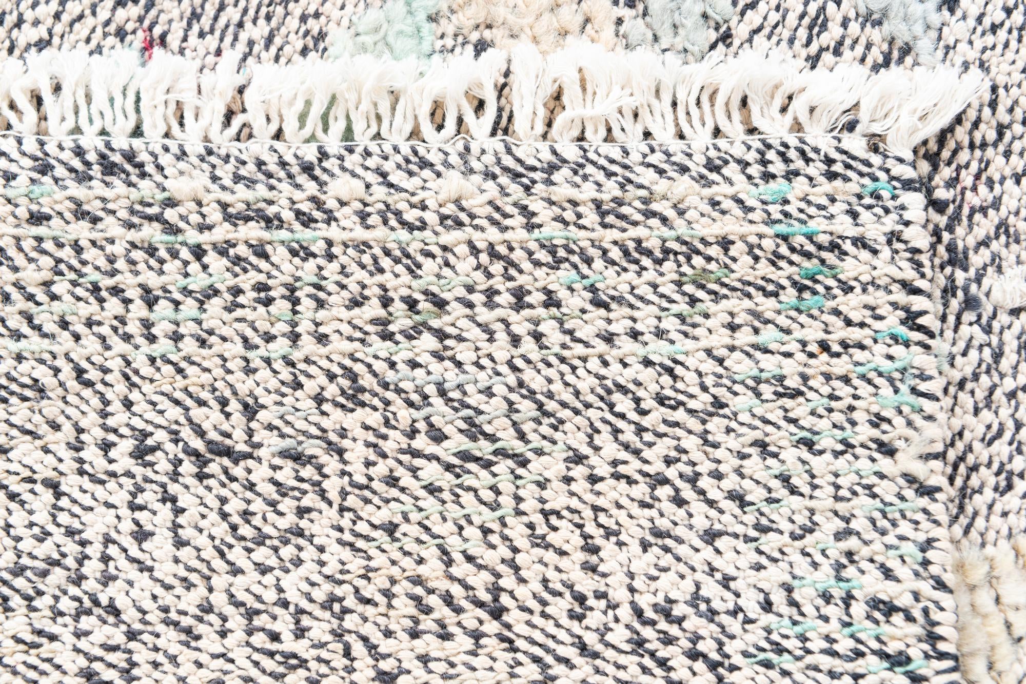 5' x 6' 10 Hand Knotted Modern Ziegler Wool Rug