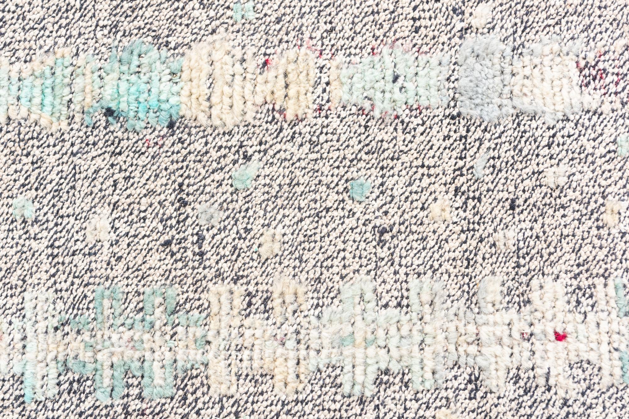 5' x 6' 10 Hand Knotted Modern Ziegler Wool Rug
