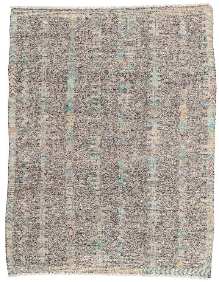 Detail image of 5' x 6' 10 Hand Knotted Modern Ziegler Wool Rug