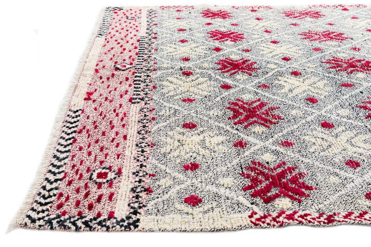 Detail image of 5' 9 x 8' 1 Hand Knotted Modern Ziegler Wool Rug