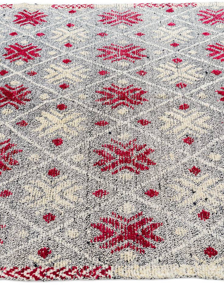 Detail image of 5' 9 x 8' 1  Hand Knotted Modern Ziegler Wool Rug