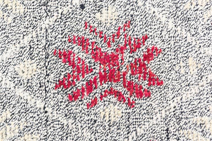 Detail image of 5' 9 x 8' 1 Hand Knotted Modern Ziegler Wool Rug
