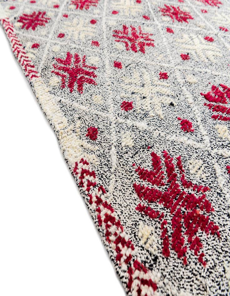 Detail image of 5' 9 x 8' 1  Hand Knotted Modern Ziegler Wool Rug