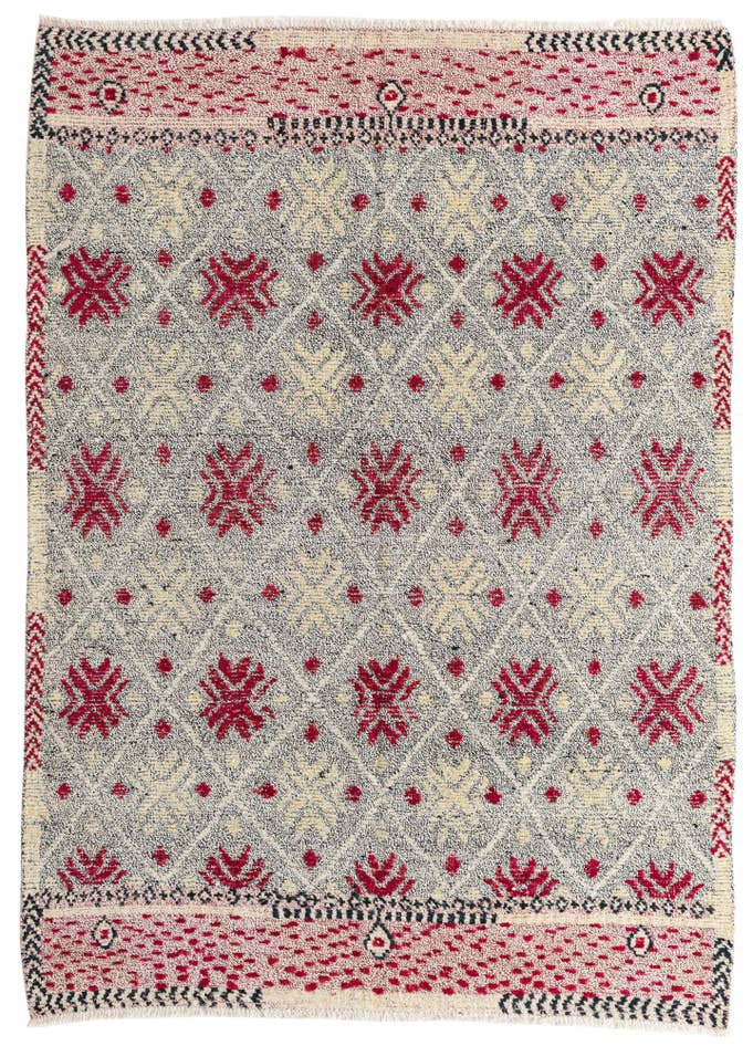 Detail image of 5' 9 x 8' 1 Hand Knotted Modern Ziegler Wool Rug
