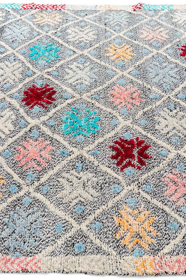 Detail image of 5' 7 x 8' Hand Knotted Modern Ziegler Wool Rug