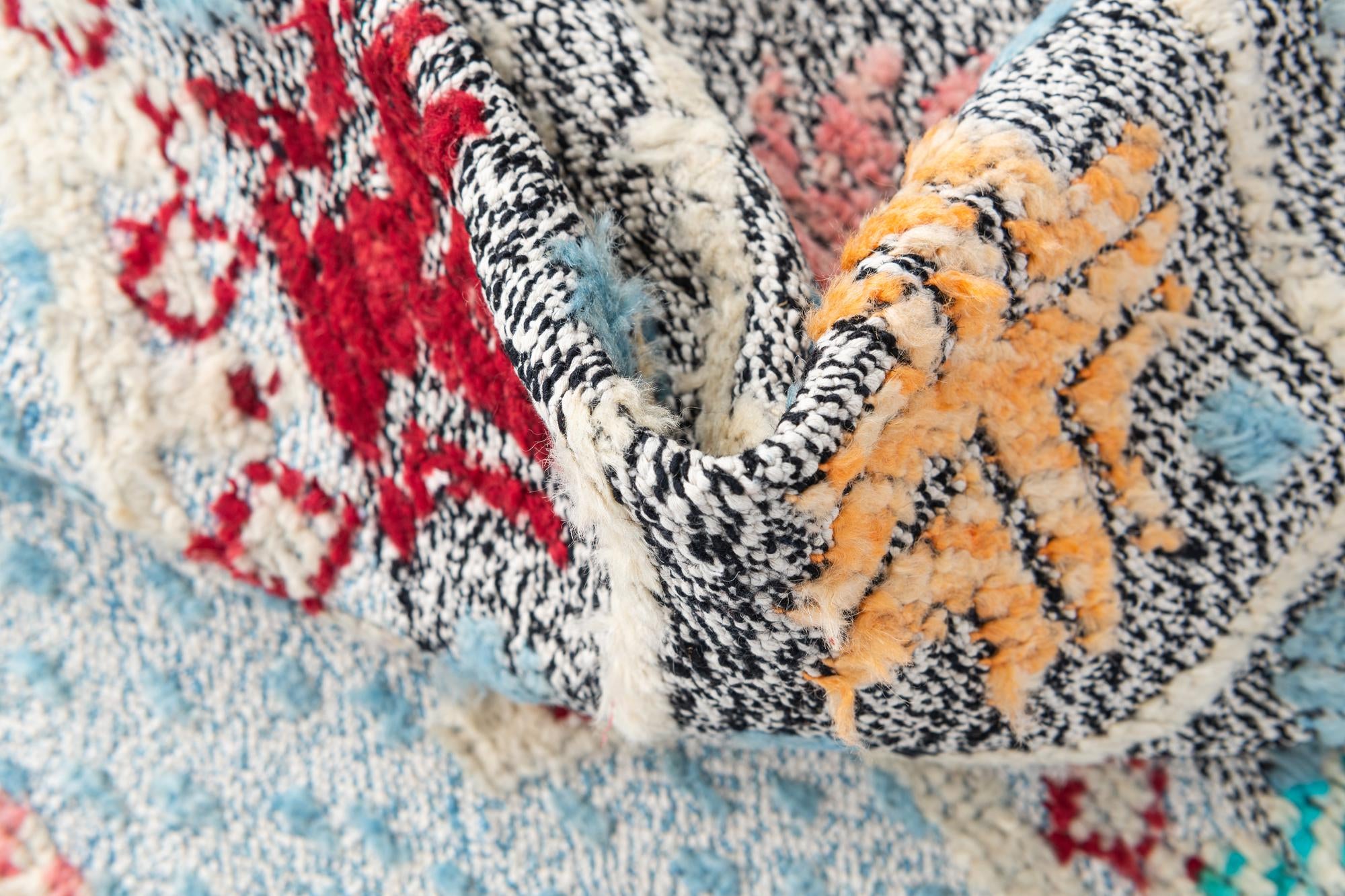 5' 7 x 8' Hand Knotted Modern Ziegler Wool Rug