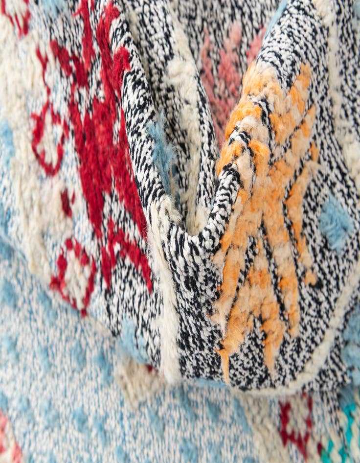 Detail image of 5' 7 x 8'  Hand Knotted Modern Ziegler Wool Rug