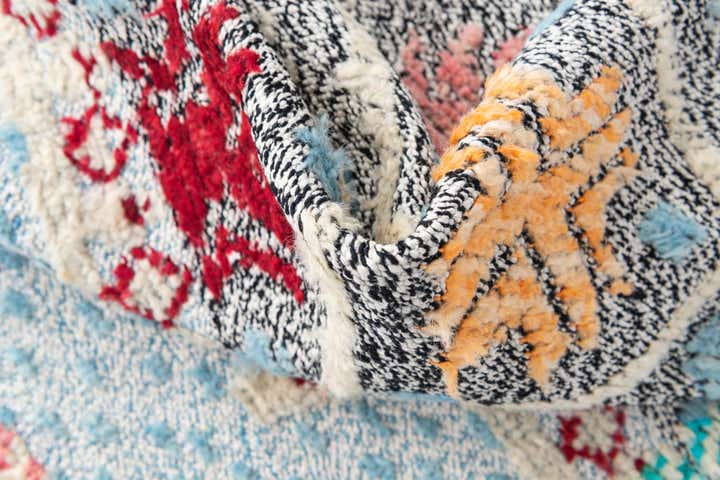 5' 7 x 8' Hand Knotted Modern Ziegler Wool Rug