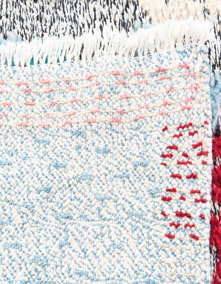 Detail image of 5' 7 x 8'  Hand Knotted Modern Ziegler Wool Rug