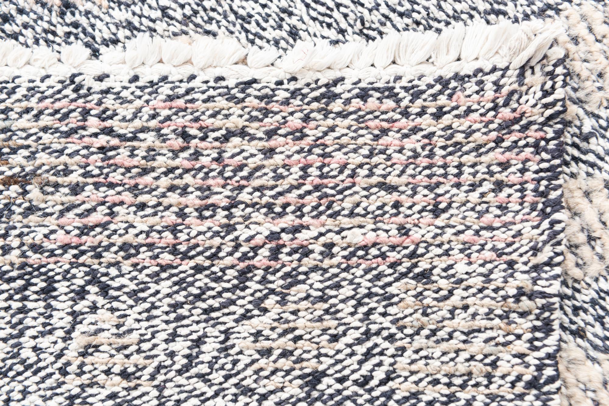 6' 8 x 9' 8 Hand Knotted Modern Ziegler Wool Rug