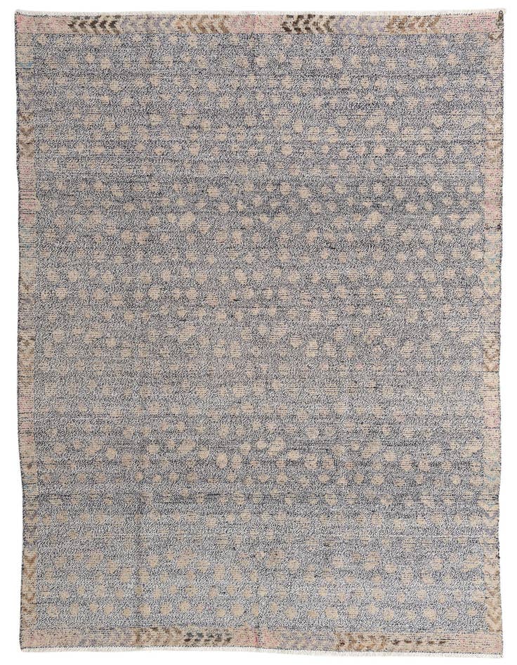 Detail image of 6' 8 x 9' 8 Hand Knotted Modern Ziegler Wool Rug