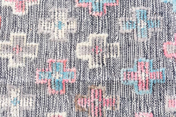 Detail image of 6' 8 x 10' 2 Hand Knotted Modern Ziegler Wool Rug