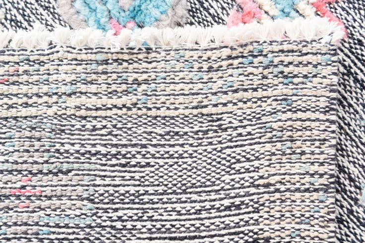 Detail image of 6' 8 x 10' 2 Hand Knotted Modern Ziegler Wool Rug