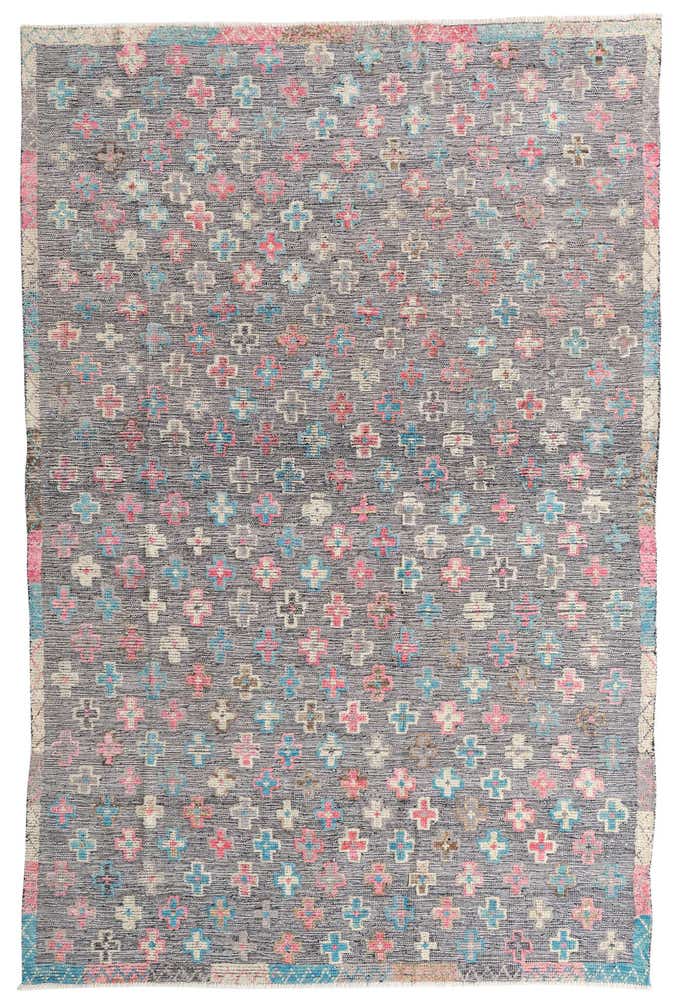 6' 8 x 10' 2 Hand Knotted Modern Ziegler Wool Rug