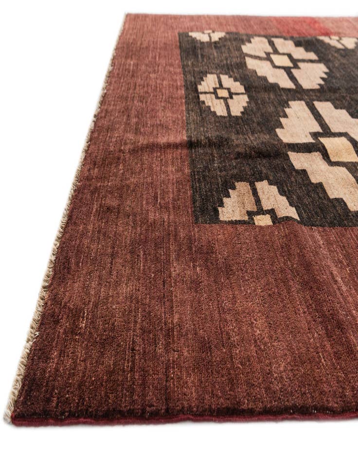 Detail image of 6' 5 x 8' 6  Hand Knotted Modern Ziegler Rug