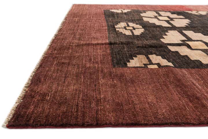 6' 5 x 8' 6 Hand Knotted Modern Ziegler Rug