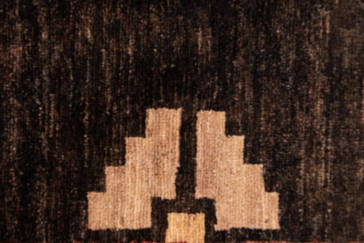 Detail image of 6' 5 x 8' 6 Hand Knotted Modern Ziegler Rug