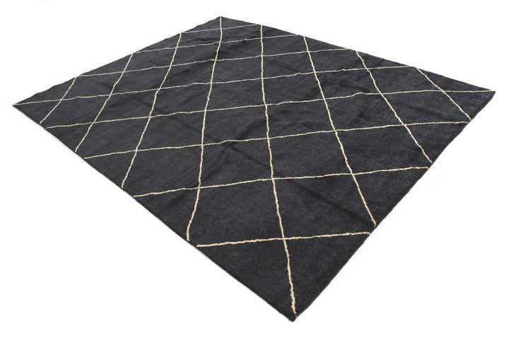 8' 2 x 10' 1 Hand Knotted Modern Ziegler Wool Rug
