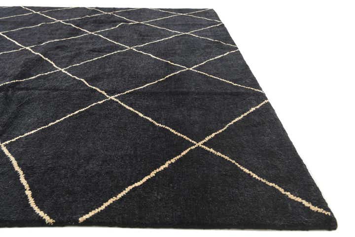 8' 2 x 10' 1 Hand Knotted Modern Ziegler Wool Rug