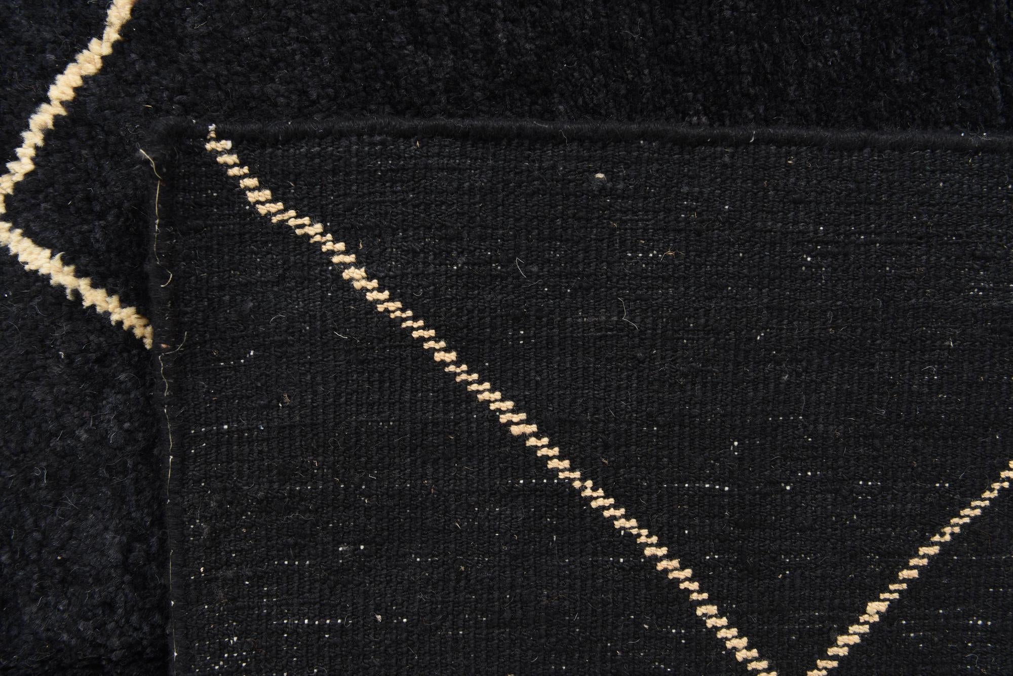 8' 2 x 10' 1 Hand Knotted Modern Ziegler Wool Rug