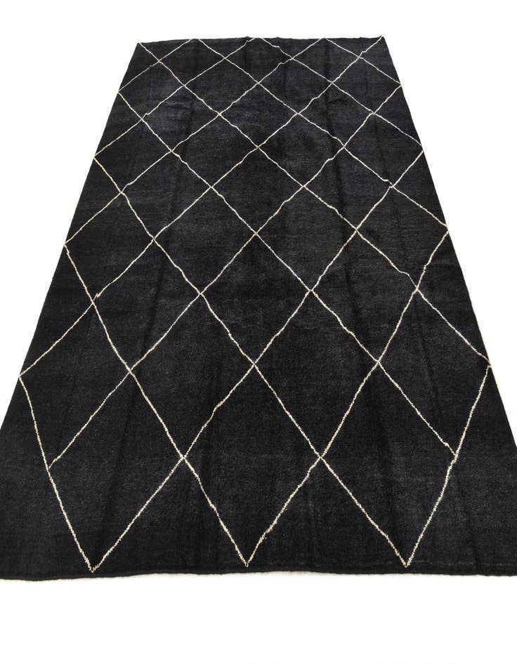 Detail image of 8' 3 x 10' 1  Hand Knotted Modern Ziegler Rug