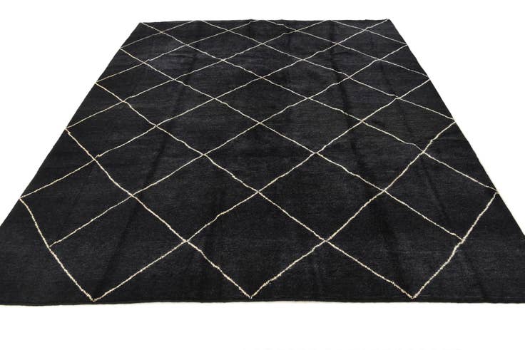 Detail image of 8' 3 x 10' 1 Hand Knotted Modern Ziegler Rug