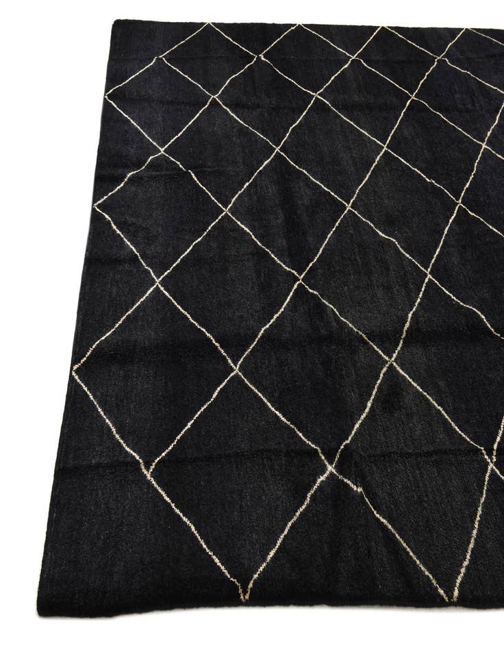 Detail image of 8' 3 x 10' 1  Hand Knotted Modern Ziegler Rug