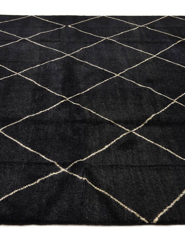 Detail image of 8' 3 x 10' 1  Hand Knotted Modern Ziegler Rug