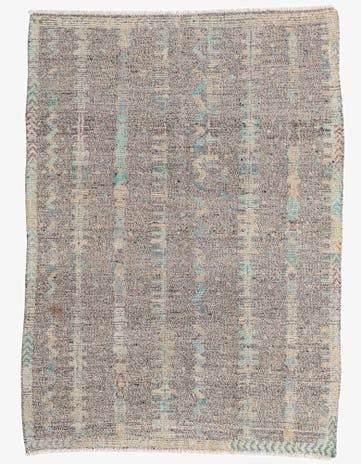 5' x 6' 10 Hand Knotted Modern Ziegler Wool Rug
