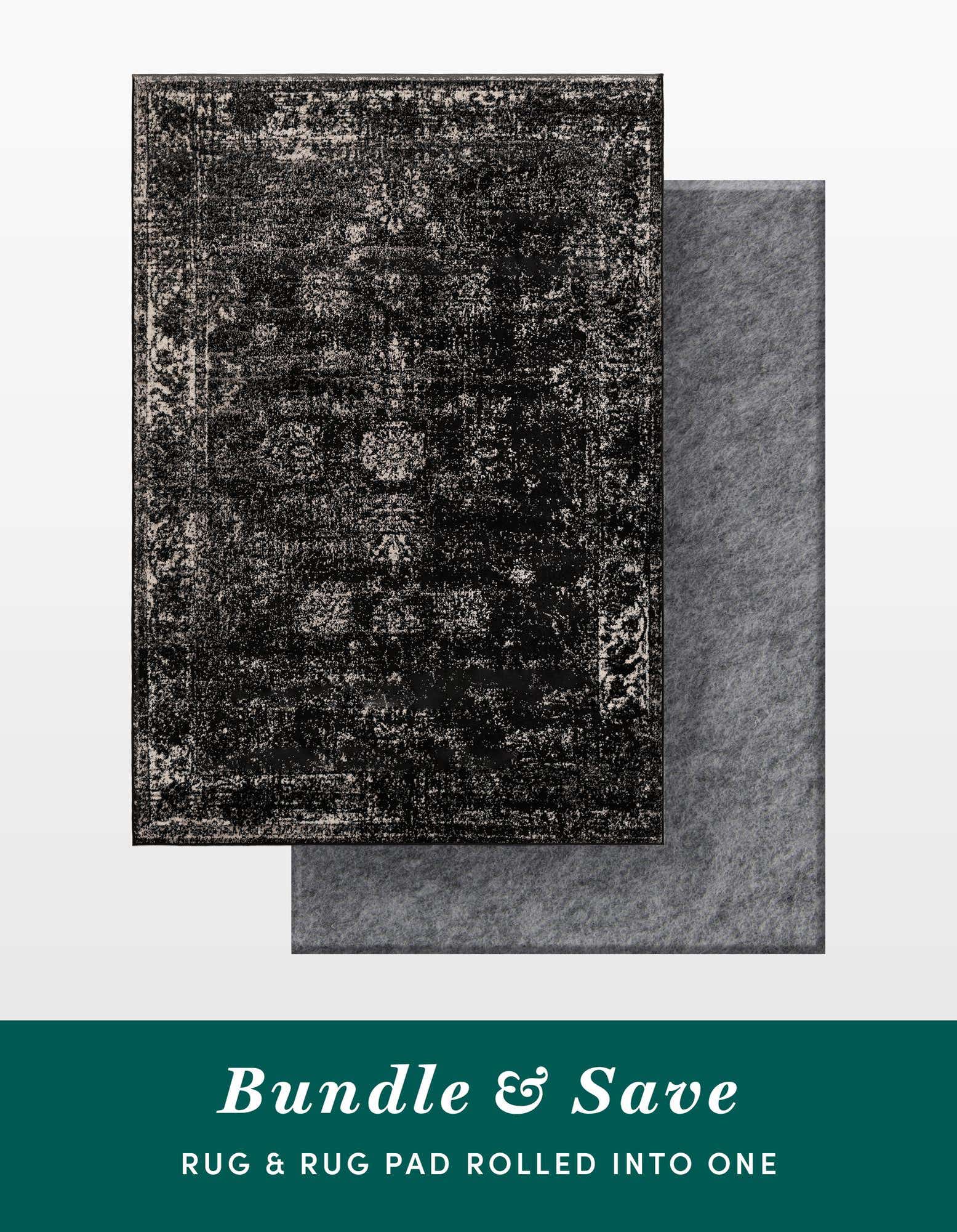 6' x 9' Monaco Rug With Pad Bundle