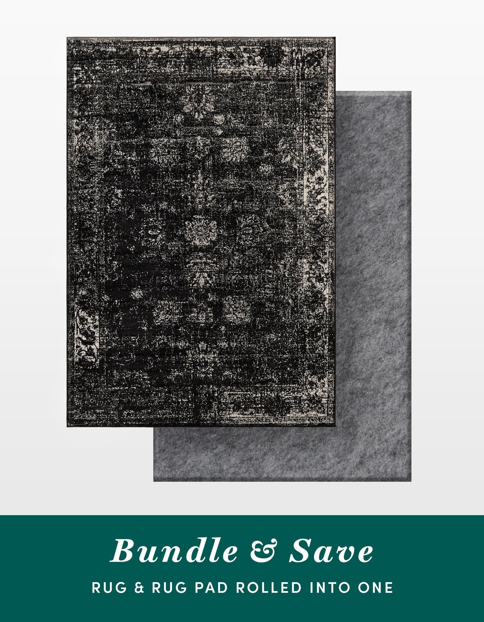 Primary image 7' x 10' Monaco Rug With Pad Bundle